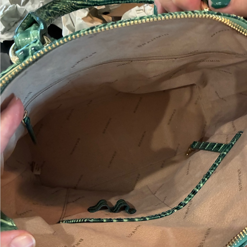 Brahmin Medium Duxbury and Ady Set in “Myrtle” HTF Rare Color - Picture 6 of 10